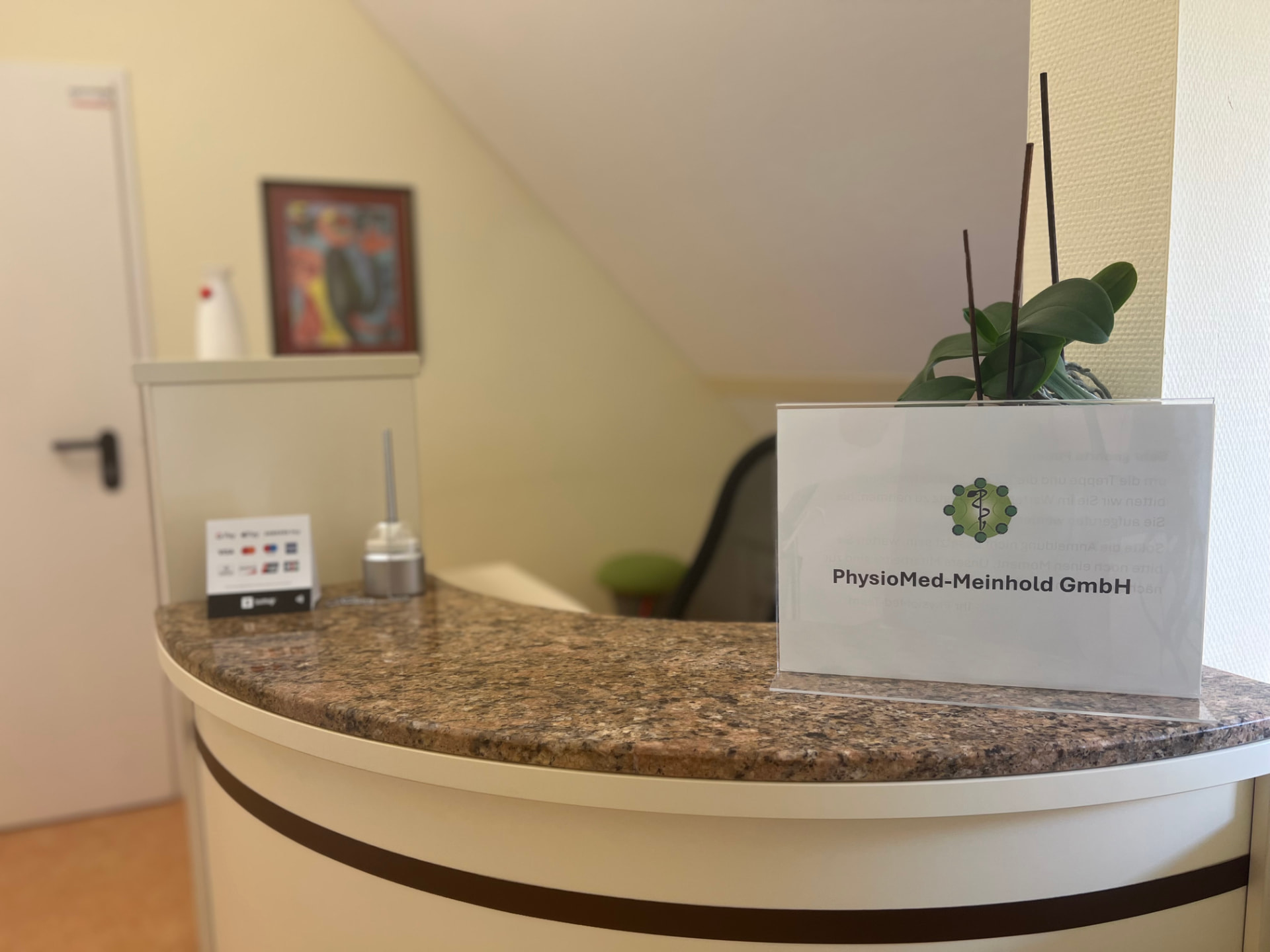 Empfangsbereich der PhysioMed-Meinhold GmbH